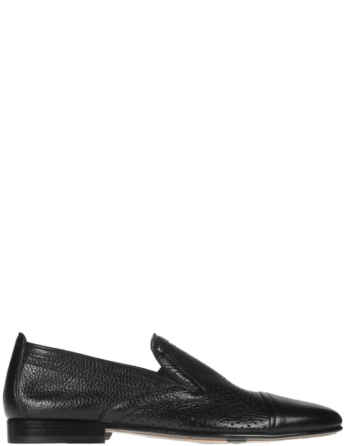 мужские черные кожаные Туфли Mario Bruni 868_black - фото-5