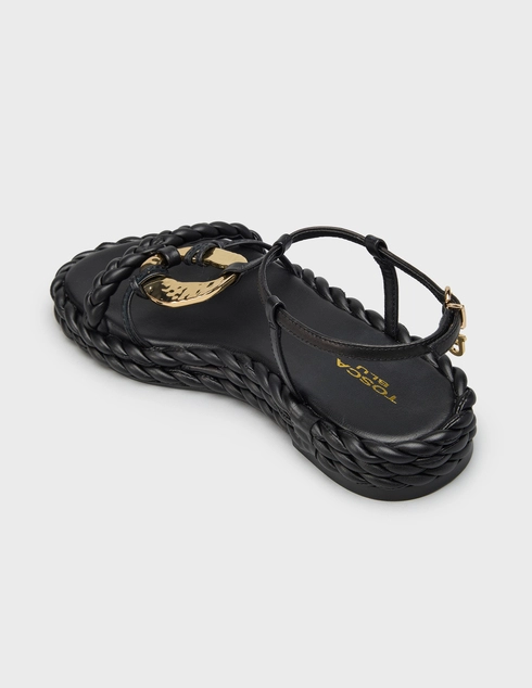 женские черные Сандалии Tosca Blu SS2629-S293-C99_black - фото-2