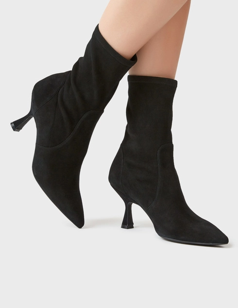 черные Ботильоны Stuart Weitzman SW-AW20-S2555-MUNA-75-black