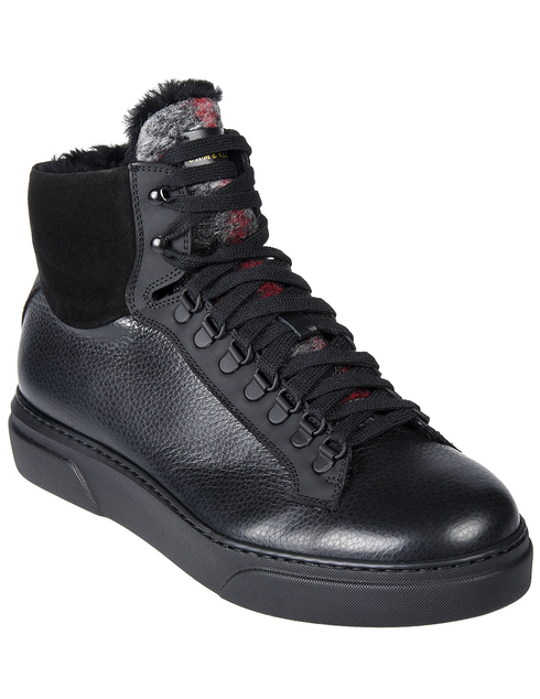 черные Ботинки Camerlengo AGR-M15179BERLINO703_black