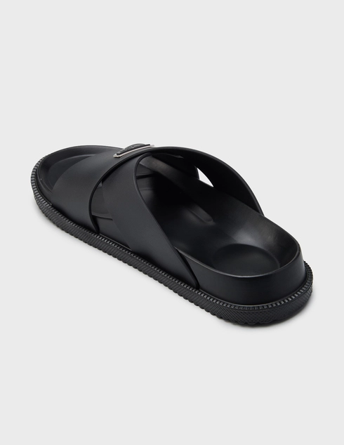 мужские черные Шлепанцы Antony Morato FF00033AF0200019_black - фото-2