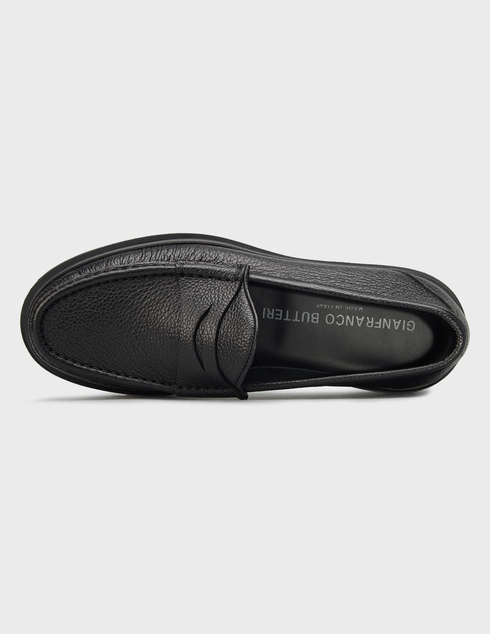 черные мужские Лоферы Gianfranco Butteri 11850_black 17098 грн