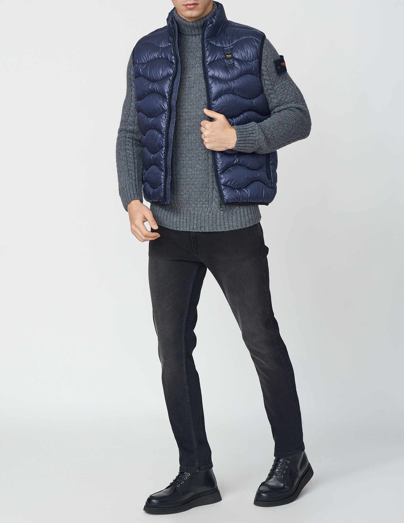 

Жилет, Синий