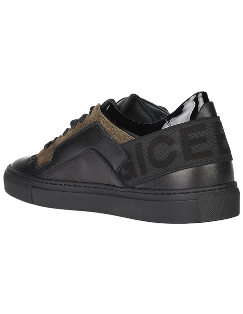 мужские черные Кеды Iceberg 713_black - фото-2