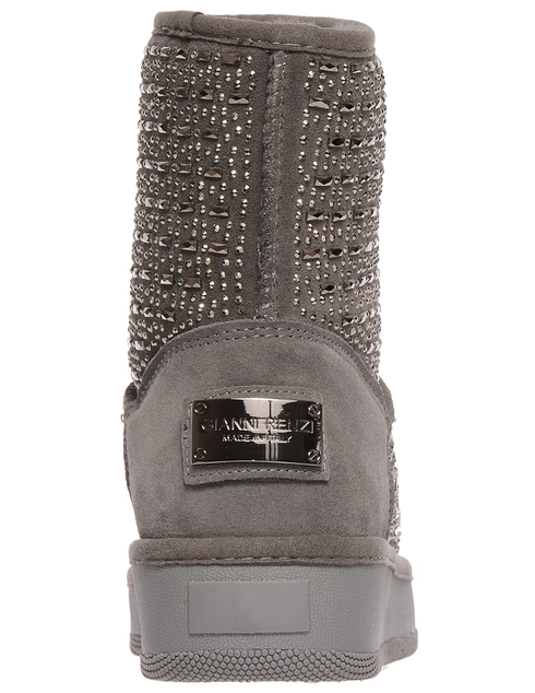 серые Угги Gianni Renzi 2458_gray