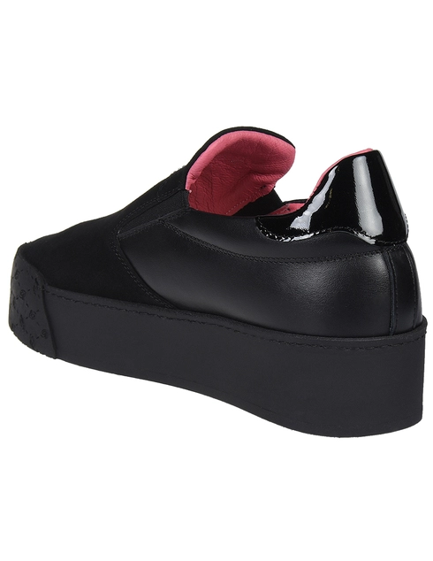 женские черные Слипоны Blumarine AGR-3276_black - фото-2