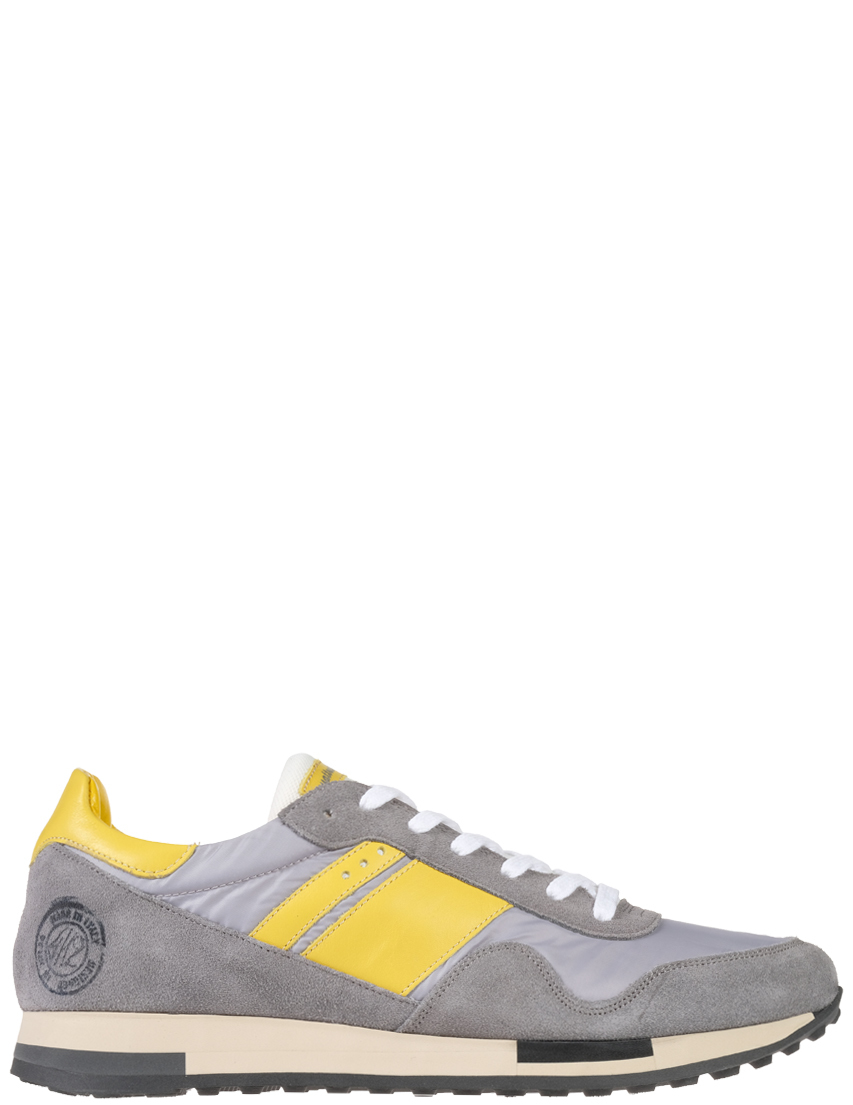 мужские серые текстильные Кроссовки 4 Barra 12 M02_gray - фото-5