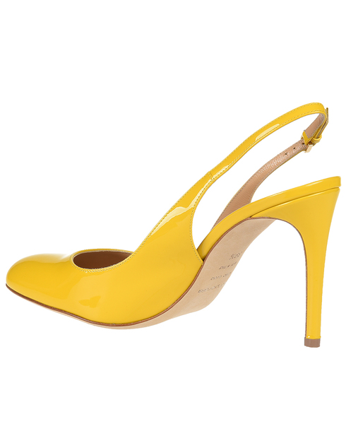 женские желтые Босоножки Sergio Rossi AGR-S72571_yellow - фото-2