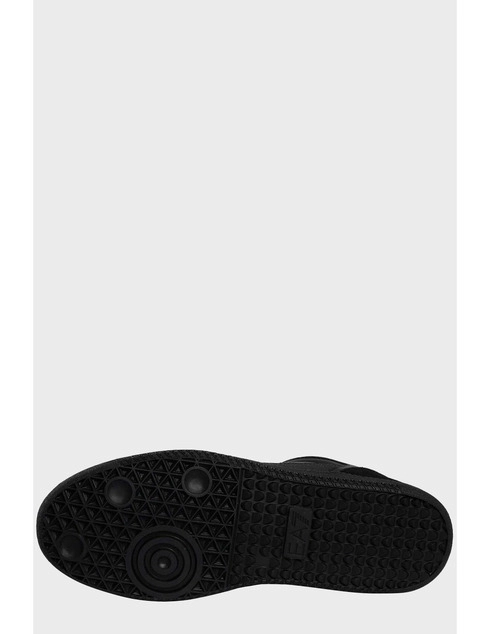 мужские черные кожаные Кеды Ea7 Emporio Armani EA7_10864 - фото-5