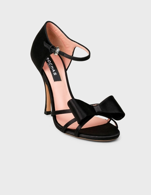 черные Босоножки Rochas RO-AW19-33003B-10004-A303-black