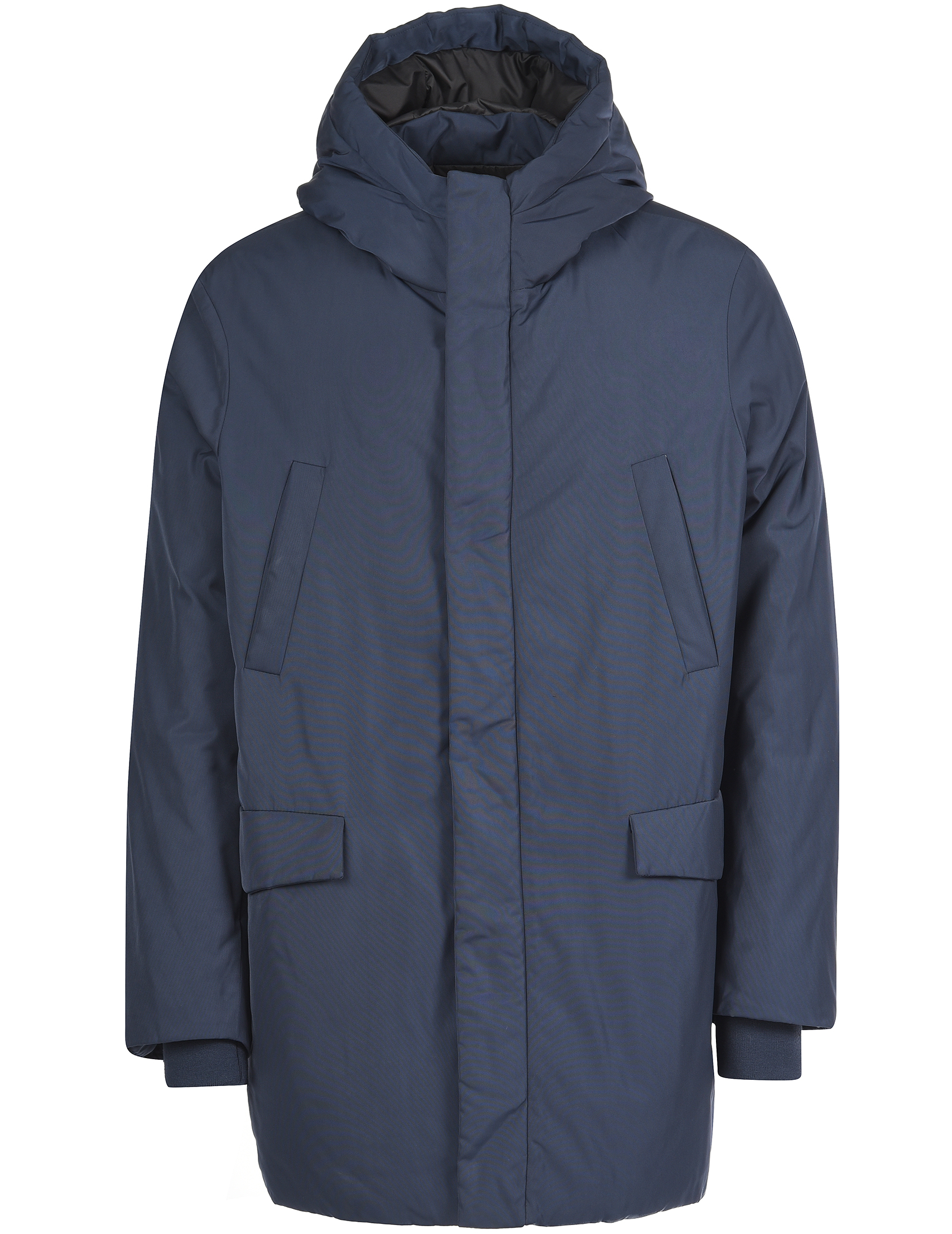 Мужской пуховик AQUASCUTUM синий_blueparka