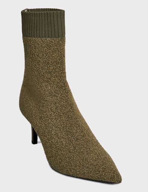 зеленые Ботильоны INNIU INNIU_TEXTYL_khaki