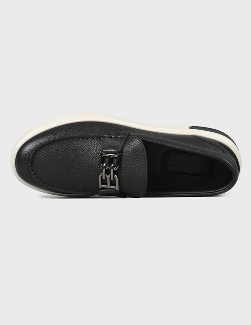черные мужские Слипоны Bally 9611-black 15162 грн
