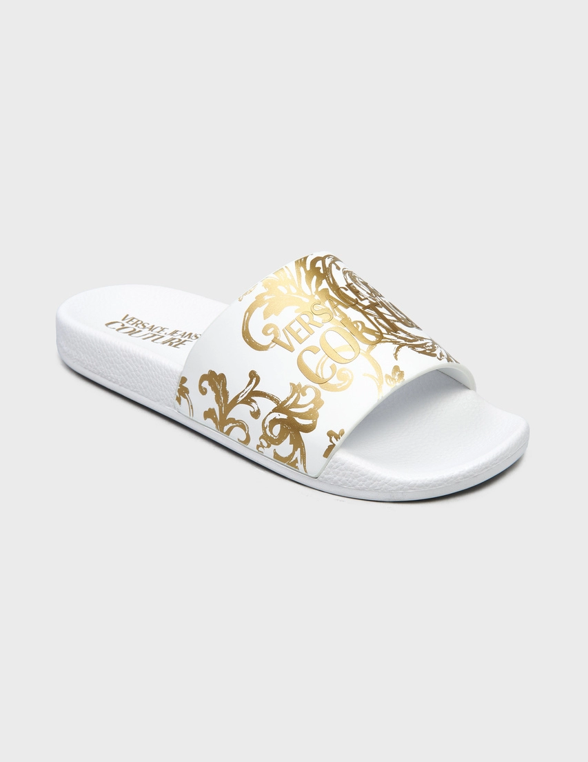 Шлепанцы Versace Jeans Couture AGR-76VA3SQ3ZS365-G03_201345 (Белый