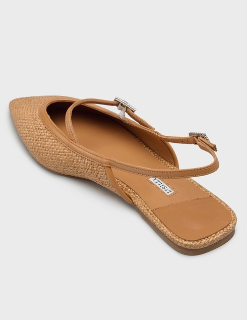 женские коричневые Босоножки Le Silla 641_brown - фото-2