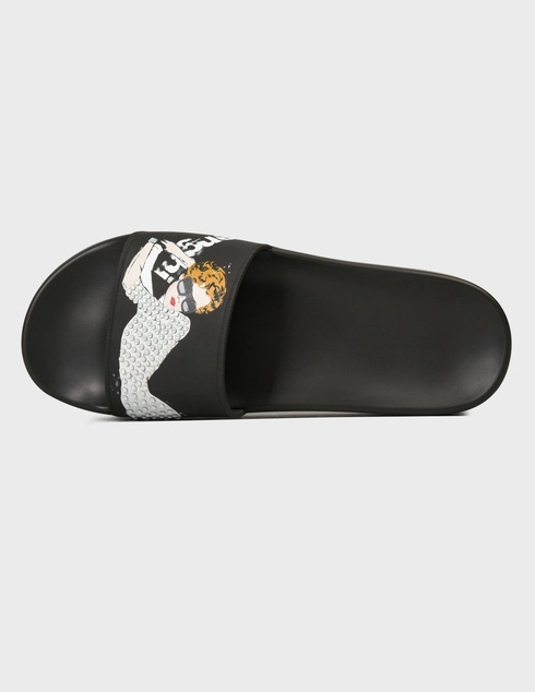 черные женские Шлепанцы Menghi 2066_black 4496 грн