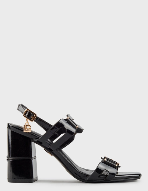 женские черные  Босоножки Laura Biagiotti 9055-L_black - фото-5