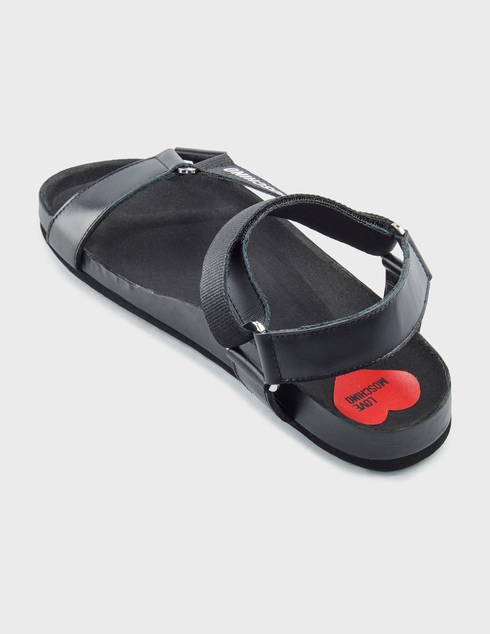 женские черные Сандалии Love Moschino JA16263G0MIA0000_black - фото-2