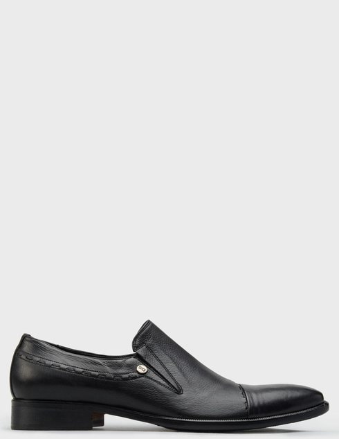 мужские черные кожаные Туфли Sandro G. 1452_black - фото-5