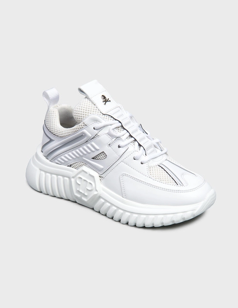 белые Кроссовки Philipp Plein 405_white