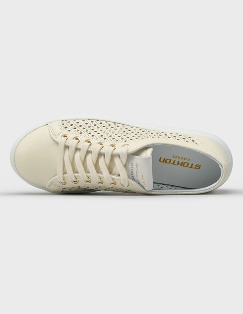 бежевые женские Кеды Stokton 111-009_beige 12875 грн
