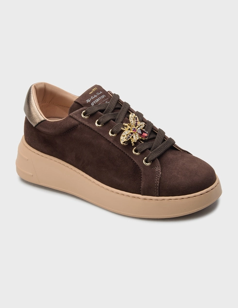 коричневые Кеды Stokton AGR-226-d_brown