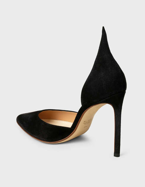 женские черные Туфли Francesco Russo FR-R1P119-N201-black - фото-2