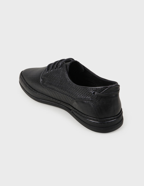мужские черные Туфли Roberto Serpentini 01556-К-black - фото-2