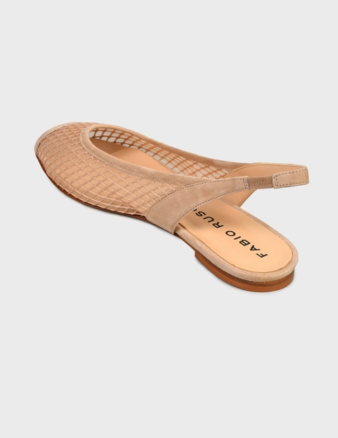 женские бежевые Босоножки Fabio Rusconi S-4817-beige - фото-2