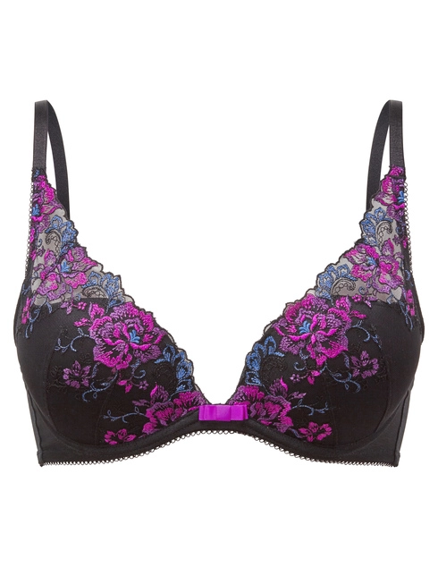 Gossard VIP-Floral-Attraction15011-Black-Purple фото-1