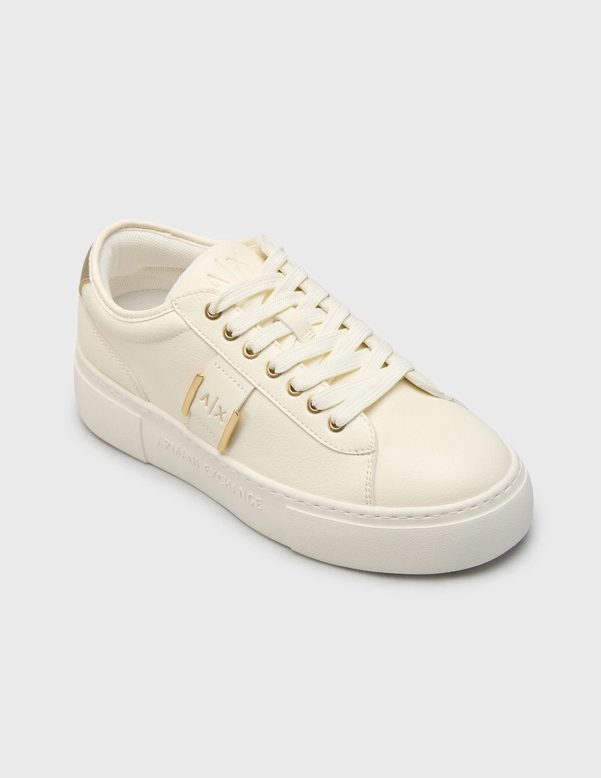 Кеди Armani Exchange XW002224-AF21429-MZ128_milk_244121 (Молочний