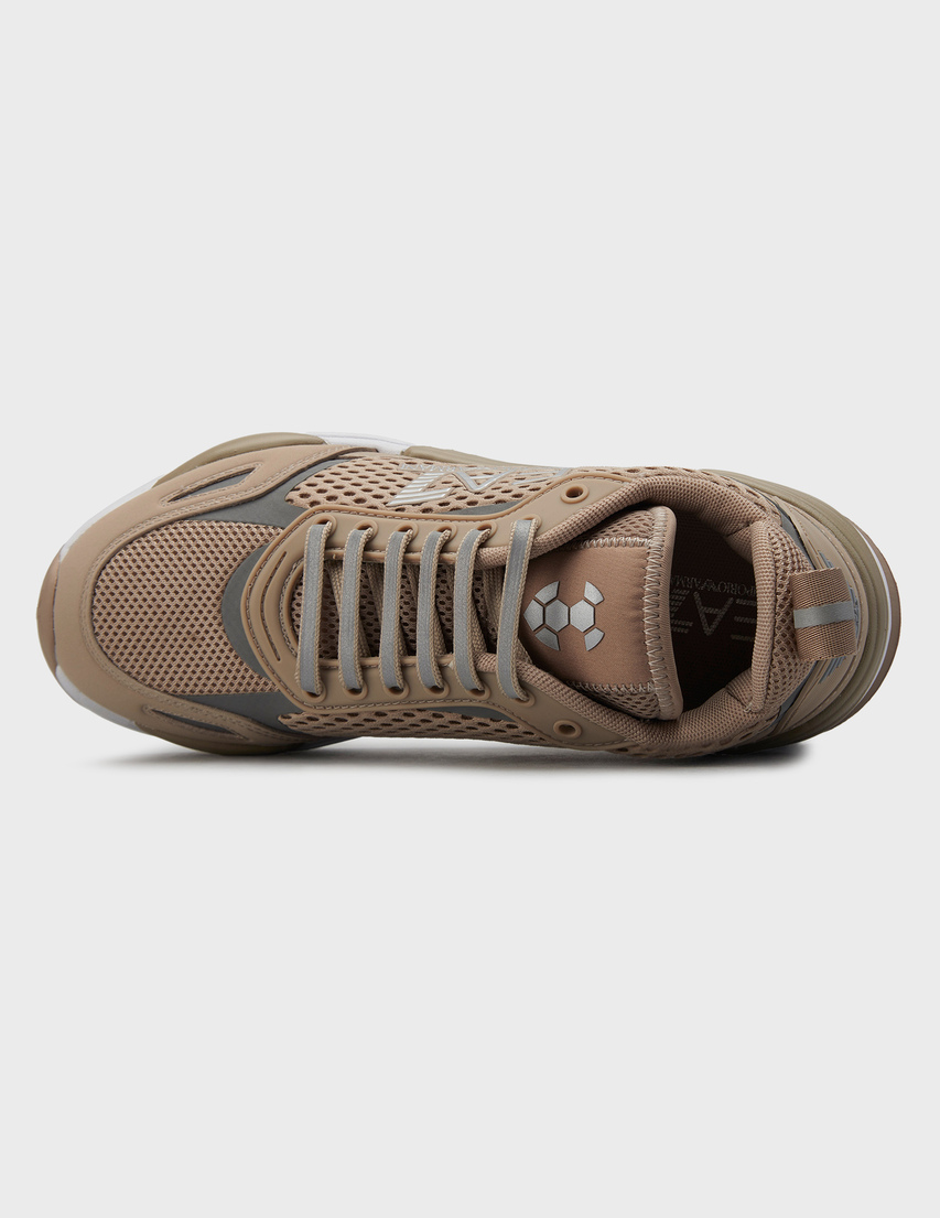 бежевые женские Кроссовки Ea7 Emporio Armani 159-499_beige 10151 грн