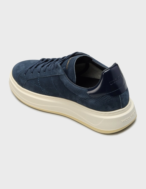 мужские синие Кеды Woolrich WFM252-010-B30-A6-BLUE - фото-2