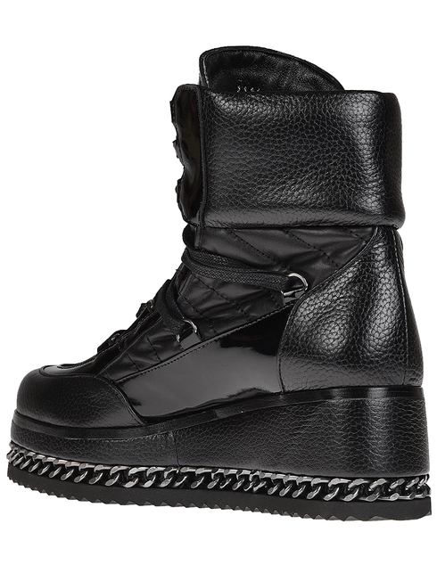 женские черные Ботинки Logan 1134_black - фото-2
