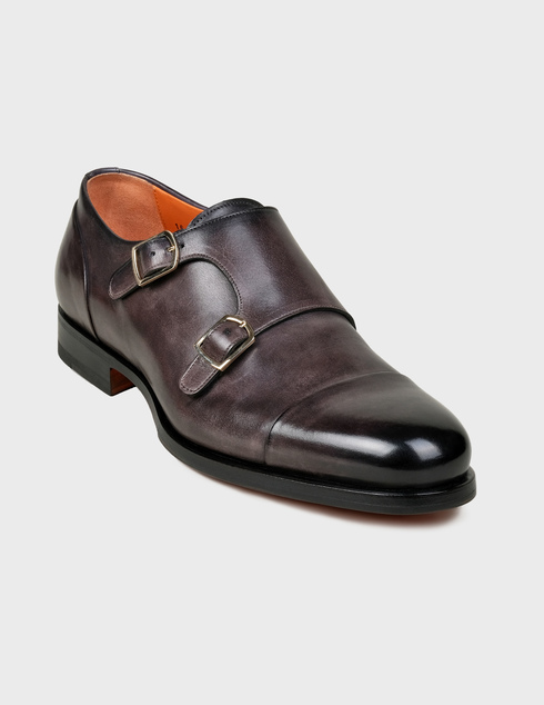 коричневые Туфли Santoni Sant-AW19-MCAG16434BD1IVVDG46-brown
