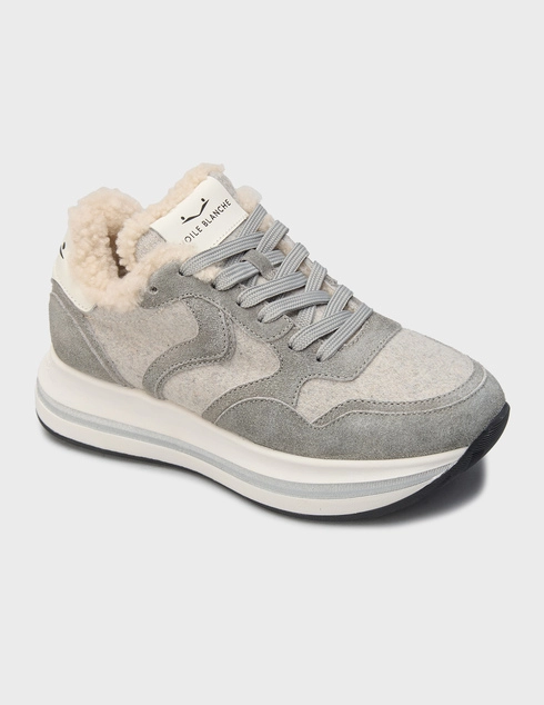 серые Кроссовки Voile Blanche 530_gray