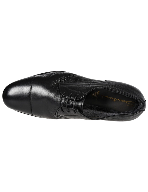 черные мужские Дерби Santoni SMCAG16963SI5APDNN01-black 16415 грн