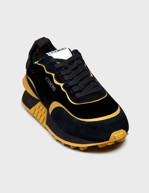 черные Кроссовки Iceberg 1865-vel-gold_black