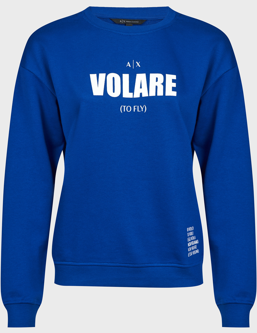 Dzhemper Armani Exchange 3hym25yje5z 9559 Blue 134153 Sinij V Internet Magazine Modoza Com