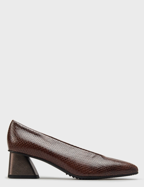 женские коричневые кожаные Туфли Brunate 51106_brown - фото-5
