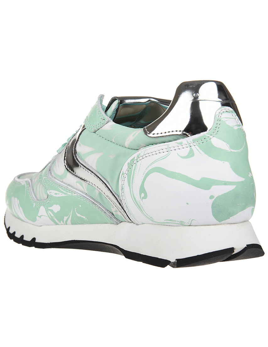 женские бирюзовые Кроссовки Voile Blanche 2012272-01-9104-bianco_turquoise - фото-2