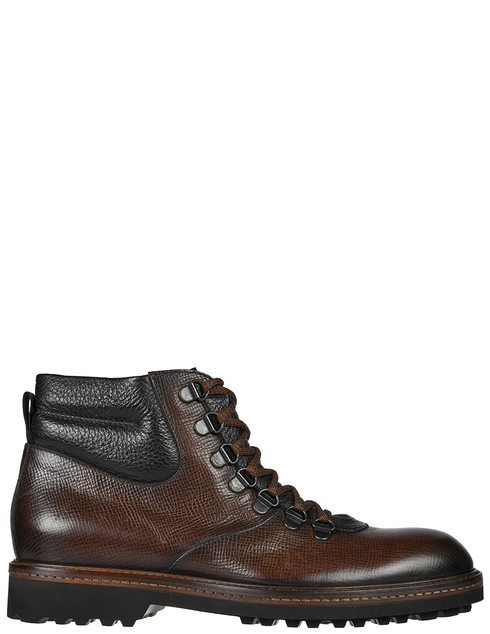 мужские коричневые кожаные Ботинки Barrett 182-089-329-brown - фото-5