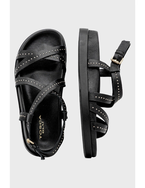 черные женские Сандалии Tosca Blu TOSCA_BLU_1808 7030 грн