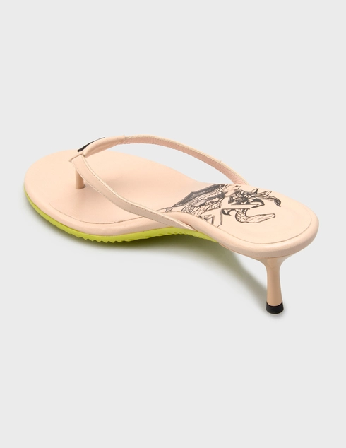 женские бежевые Шлепанцы John Richmond 30946_beige - фото-2