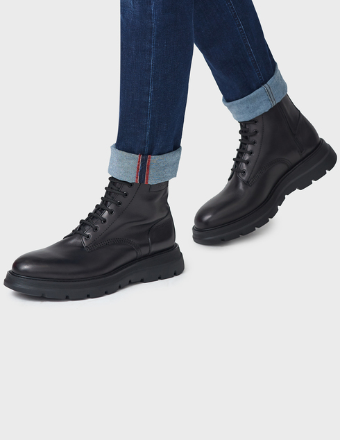 мужские черные Ботинки Fabi AGR-FU0313A-900 - фото-2