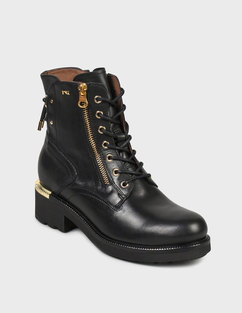 женские черные Ботинки Nero Giardini 117730-black - фото-2