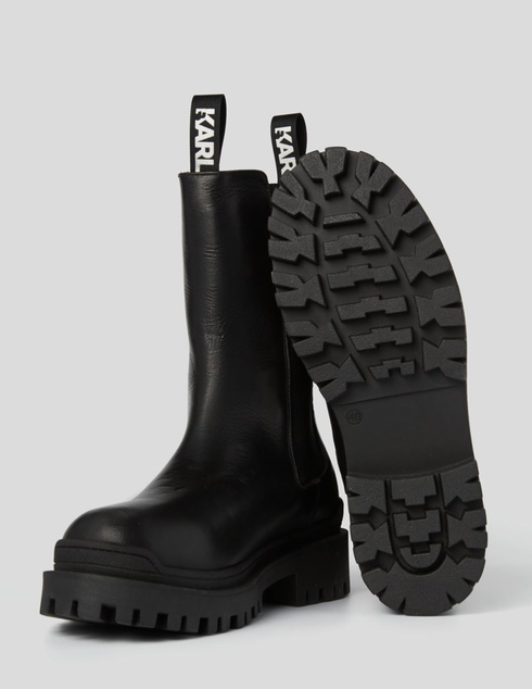 черные Ботинки Karl Lagerfeld ws059_black размер - 38; 39; 40