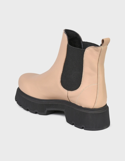женские бежевые Ботинки Nila & Nila 15302-М-К-beige - фото-2