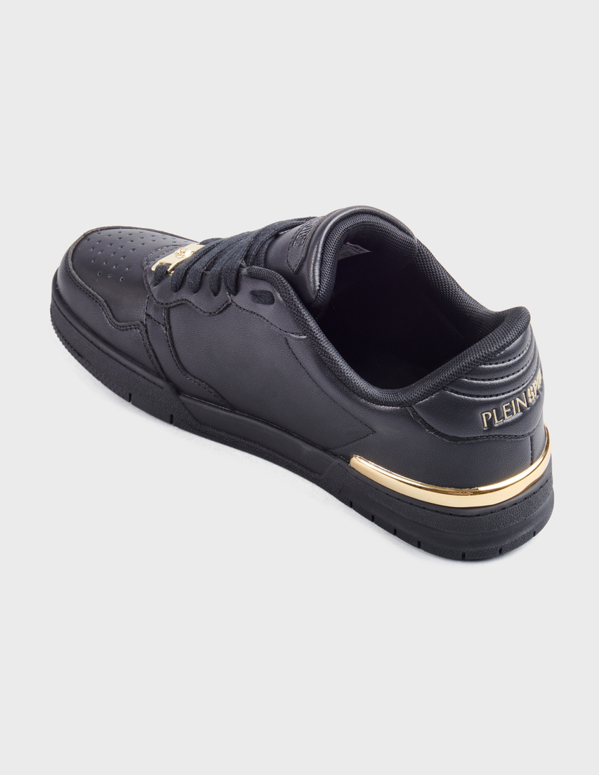 мужские черные Кеды Plein Sport USC0738STE003N-0294 - фото-2