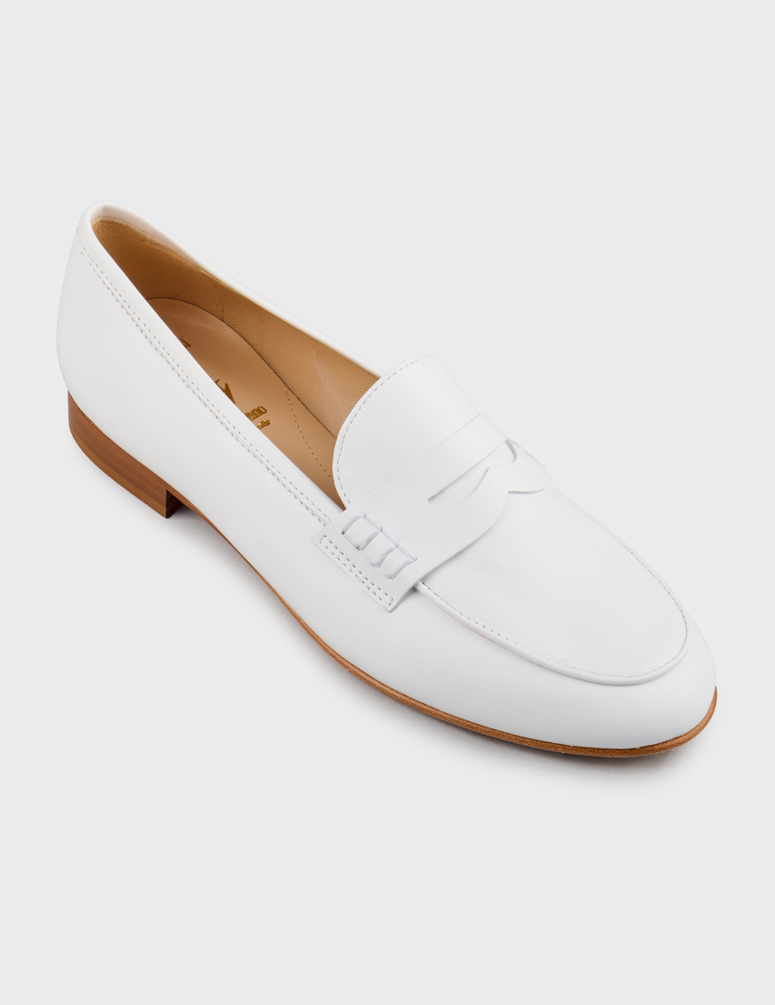 белые Лоферы Luca Grossi 124_white